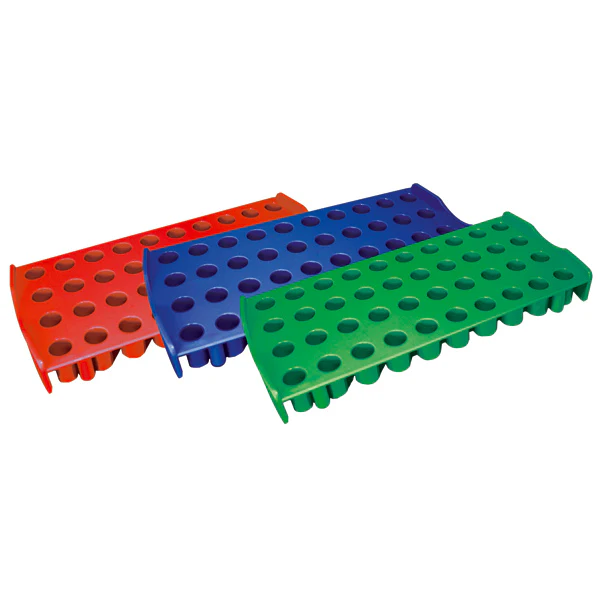Workstation Rack for CryoCLEAR vials, Polycarbonate (PC), 40-Place (10—4 format), BLUE