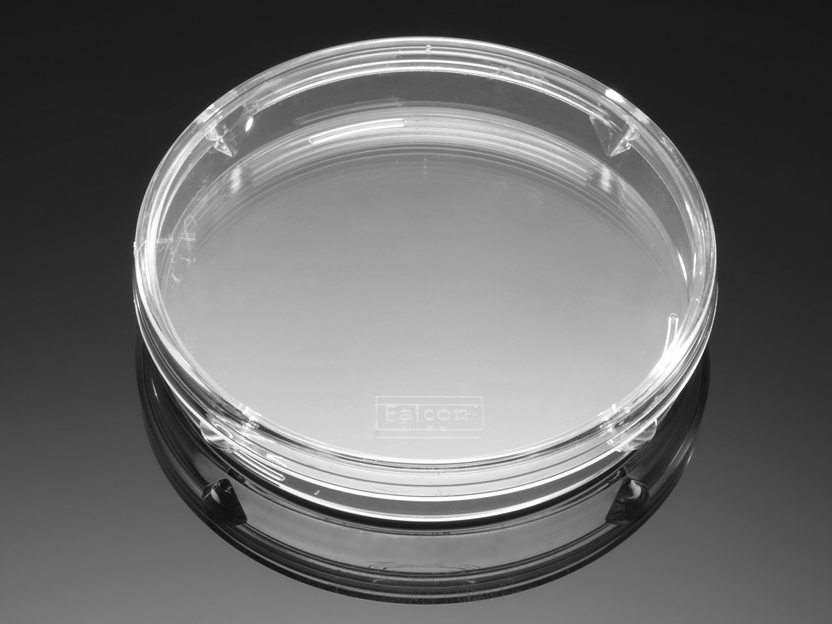 Falcon® 100mmx15mm Not TC-Treated Bacteriological Petri Dish, 20/Pack, 500/Case, Sterile