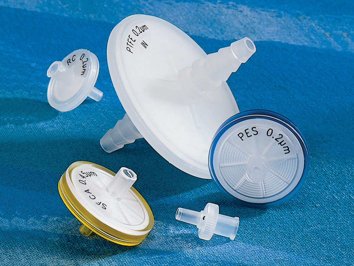 Corning 15mm Diameter Syringe Filters, 0.2Micrometer Pore Regenerated Cellulose Membrane, Sterile, Individually Packaged, 50/Case