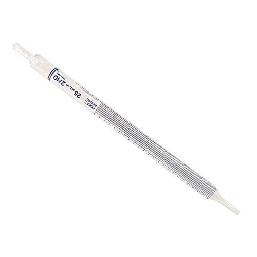 PYREX 1mL Shorty Disposable Glass Serological Pipets, TD, Individually Wrapped, Sterile, Plugged
